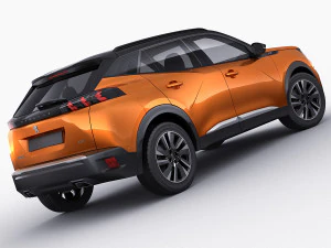 peugeot 2008 2020 3D Model
