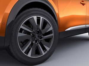 peugeot 2008 2020 Modèle 3D