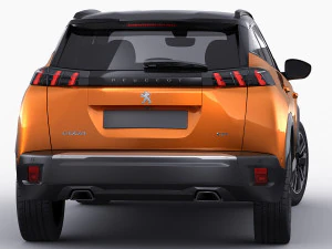 peugeot 2008 2020 3D Model
