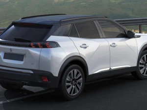 peugeot 2008 2020 3D Model