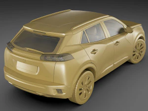 peugeot 2008 2020 3D Model