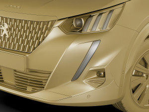 peugeot 2008 2020 Modèle 3D