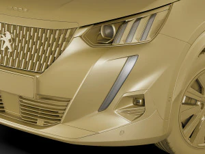 peugeot 2008 2020 3D Model
