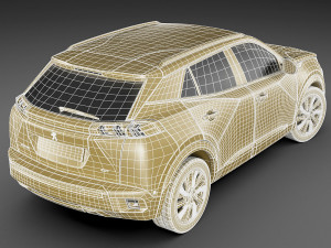 peugeot 2008 2020 Modèle 3D