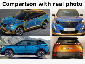 peugeot 2008 2020 Modèle 3D