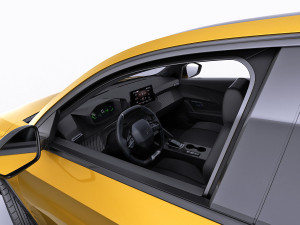 peugeot 208 2020 3D 모델