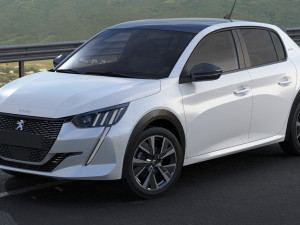 peugeot 208 2020 3D 모델