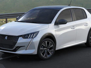 peugeot 208 2020 3D Model