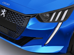 peugeot e-208 2020 Modelo 3D