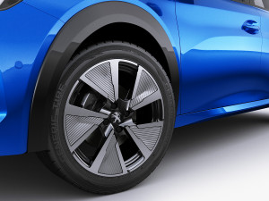 peugeot e-208 2020 Modelo 3D