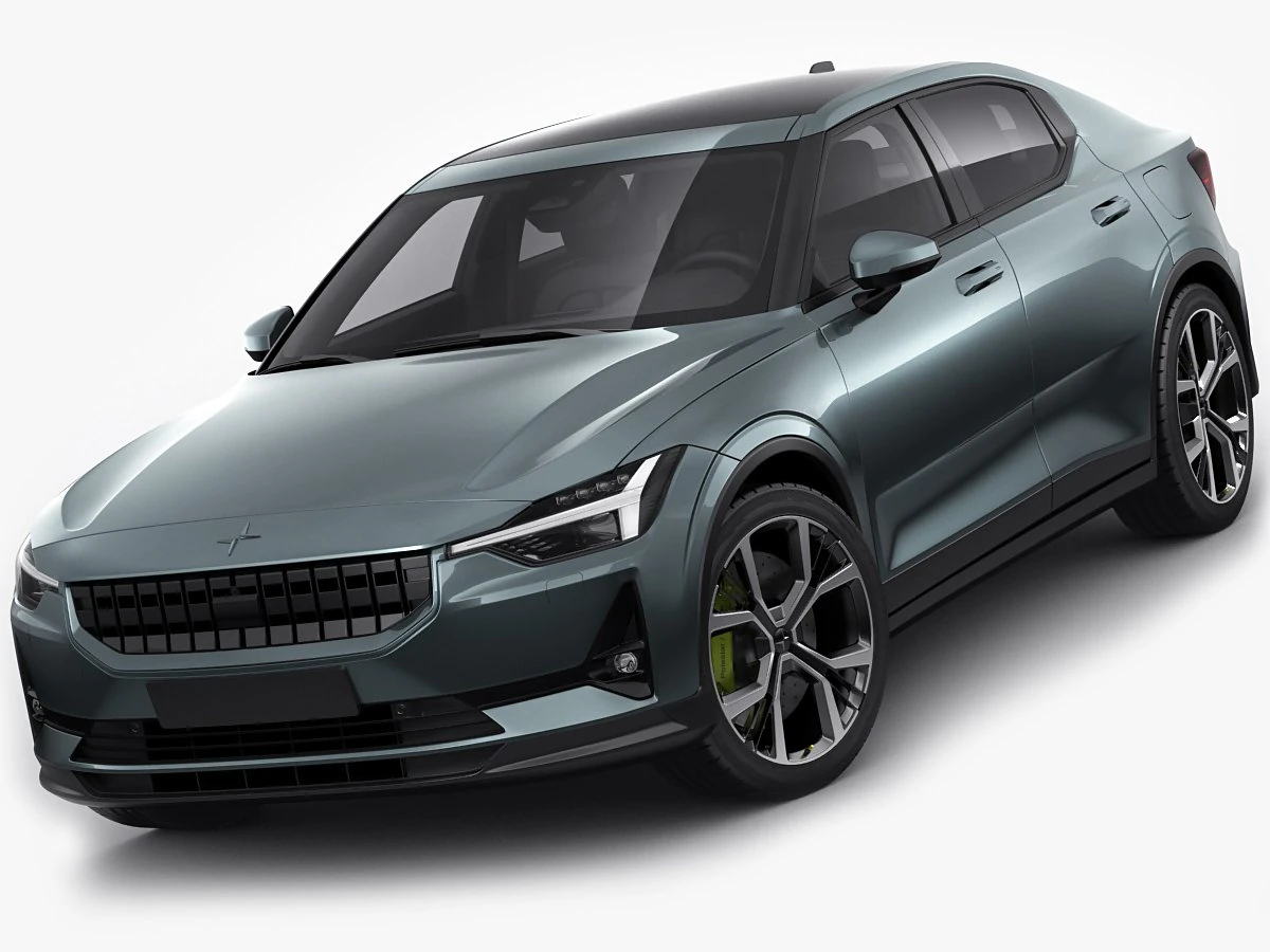 polestar 2 2020 3D Model .c4d .max .obj .3ds .fbx .stl .blend 