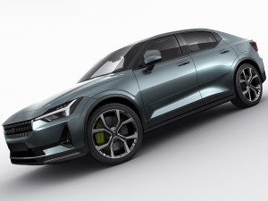 polestar 2 2020 Modelo 3D