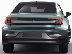 polestar 2 2020 Modelo 3D