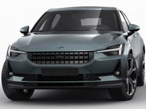polestar 2 2020 Modelo 3D
