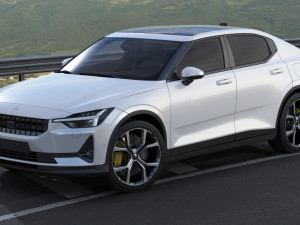polestar 2 2020 Modelo 3D