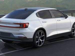 polestar 2 2020 Modelo 3D