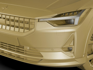polestar 2 2020 Modelo 3D