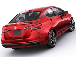 nissan versa 2020 3D Model