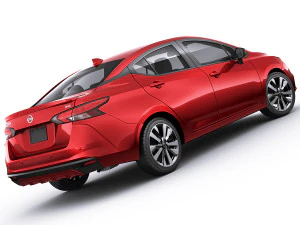nissan versa 2020 3D Model