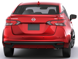 nissan versa 2020 3D मॉडल