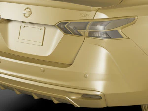 nissan versa 2020 3D Model