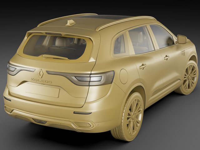 renault koleos 2020 3D Model in SUV 3DExport