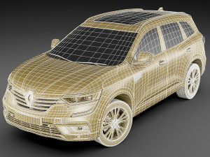 renault koleos 2020 3D 모델