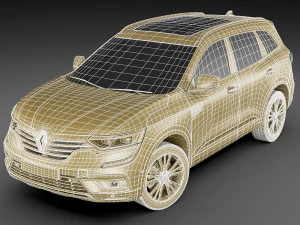 renault koleos 2020 3D Model