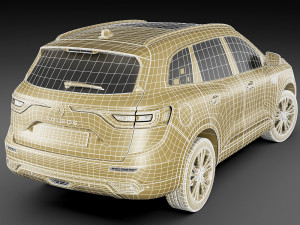 renault koleos 2020 3D 모델