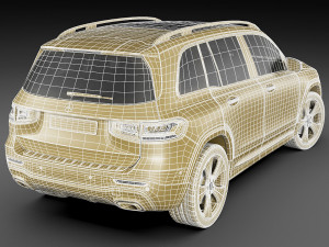 mercedes-benz glb 2020 3D Model