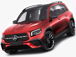 mercedes-benz glb 2020 linea amg Modello 3D
