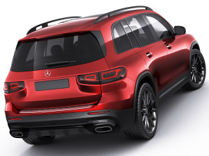 mercedes-benz glb 2020 amg line 3D Model