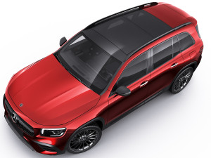 mercedes-benz glb 2020 amg line 3D Model