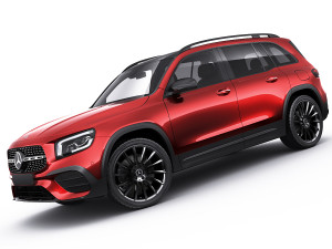 mercedes-benz glb 2020 amg line 3D Model
