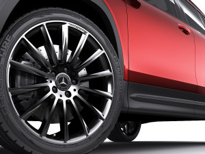 mercedes-benz glb 2020 amg line 3D Model