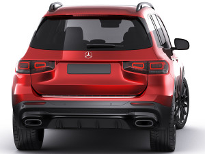 mercedes-benz glb 2020 amg line 3D Model