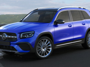 mercedes-benz glb 2020 amg line 3D Model