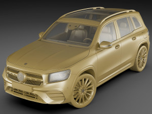 mercedes-benz glb 2020 amg line 3D Model