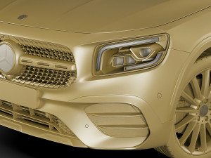 mercedes-benz glb 2020 amg line 3D Model