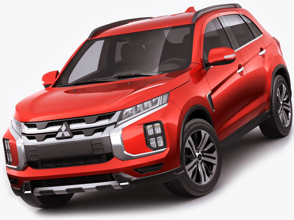 mitsubishi asx 2020 3D Model .c4d .max .obj .3ds .fbx .stl .blend 