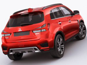 mitsubishi asx 2020 3D Model