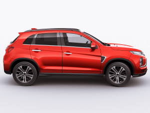 mitsubishi asx 2020 3D Model