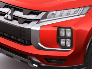 mitsubishi asx 2020 3D Model