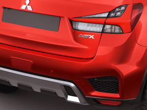 mitsubishi asx 2020 3D Model