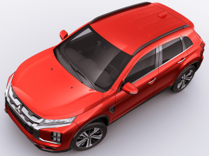 mitsubishi asx 2020 3D Model