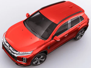 mitsubishi asx 2020 3D Model