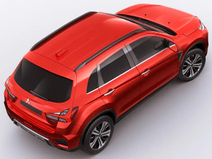 mitsubishi asx 2020 3D Model