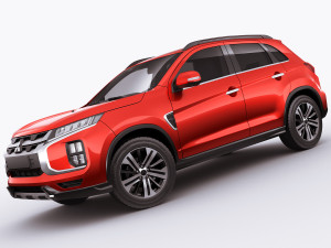 mitsubishi asx 2020 3D Model