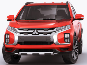 mitsubishi asx 2020 3D Model
