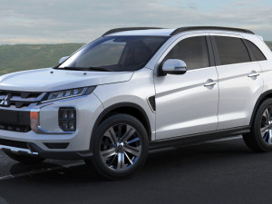 mitsubishi asx 2020 3D Model